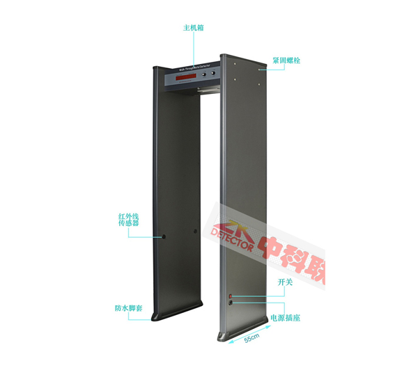801-(6分區(qū)）金屬安檢門